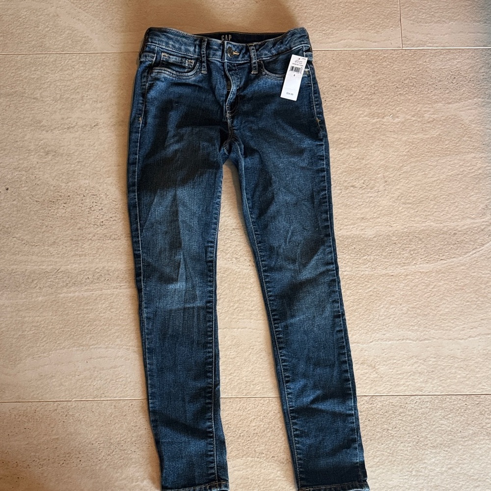 GAP Women's Dark Blue Skinny Jeans